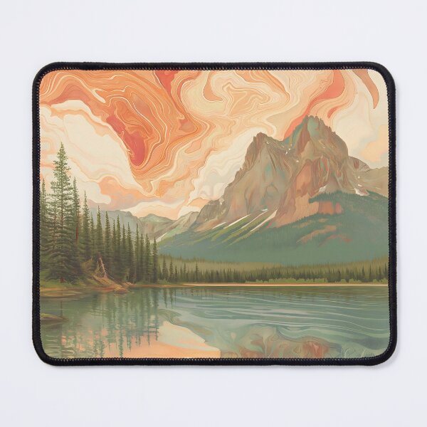 Item preview, Mountain Lake Radiance designed and sold by unimuse.