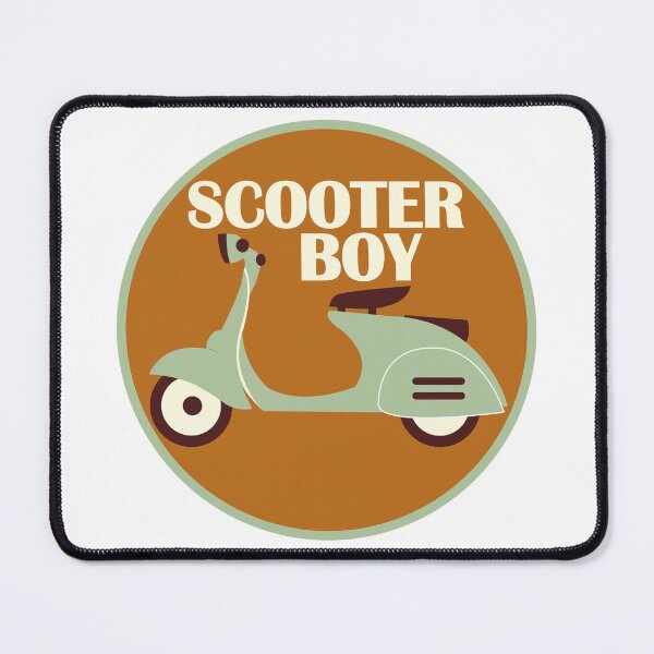 Item preview, Scooter Boy in Green designed and sold by AceHamster.