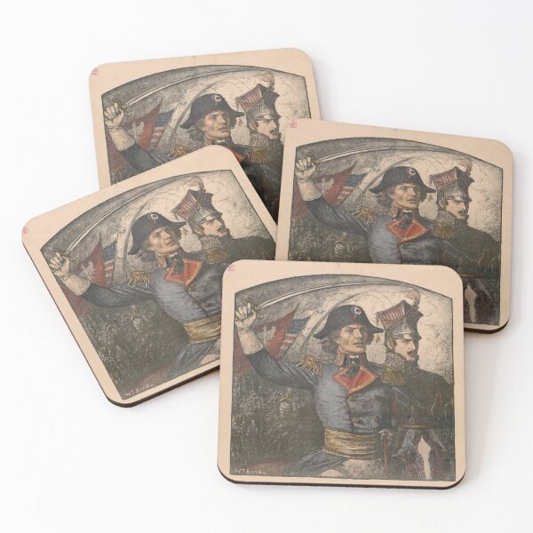 Item preview, Poster: "Poles! Kościuszko and Pułaski Fought for the Freedom of Poland and Other Nations!" designed and sold by VintageBazaar.