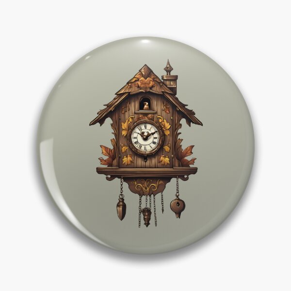 Item preview, Antique Cuckoo Clock | Vintage Clock Design | Timeless Wall Decor designed and sold by Epic--Art.