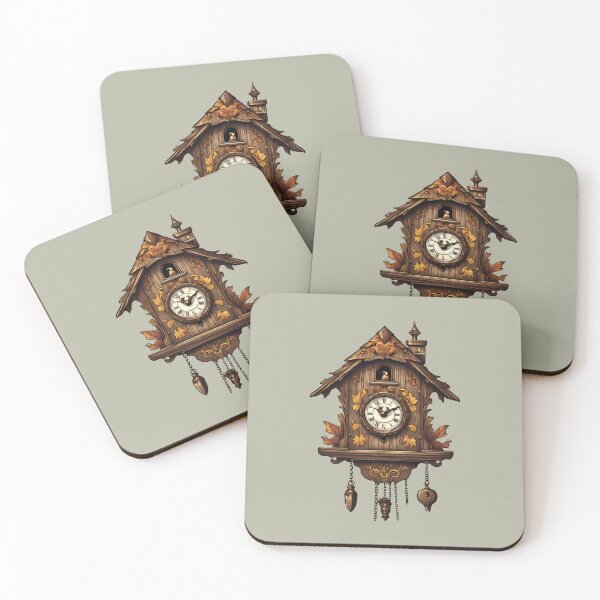 Item preview, Antique Cuckoo Clock | Vintage Clock Design | Timeless Wall Decor designed and sold by Epic--Art.