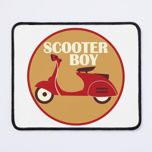 Item preview, Scooter Boy in Red designed and sold by AceHamster.