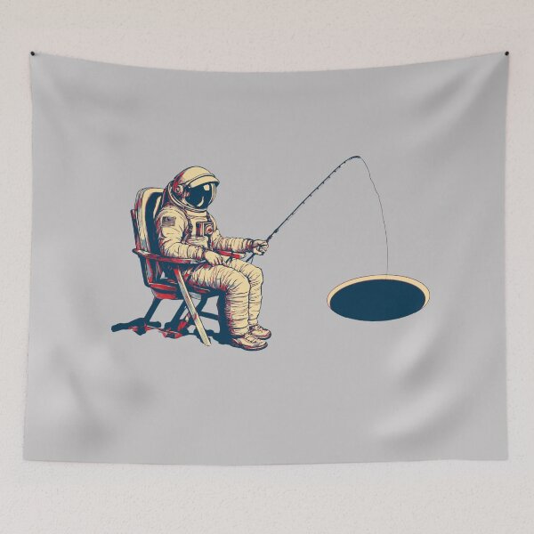 Item preview, Astronaut Black Hole Fishing designed and sold by TrueArtsStore.