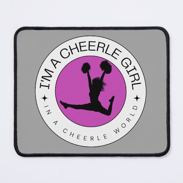 Item preview, I'm a Cheerle Girl in a cheerle world Cheerleading designed and sold by SoyMoni.