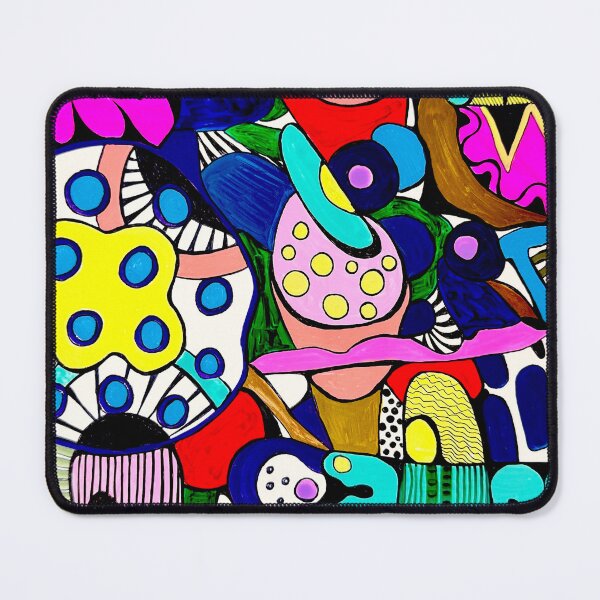 Item preview, Darker Copy of 648.Psychedelic Kaleidoscope A Colorful Abstract Journey 30*17*0.1cm 2024  designed and sold by Veera Zukova.