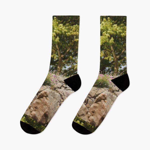 Item preview, Beach Blooms in Rock Rathmullan Vertical designed and sold by eddiebarronshop.