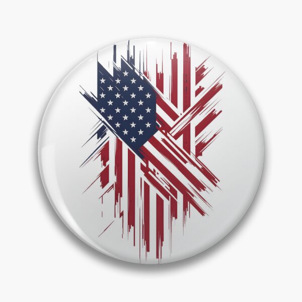 Item preview, Cool Modern Patriotic American Flag designed and sold by PlanetMarker.