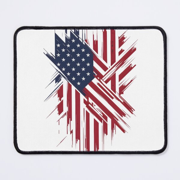 Item preview, Cool Modern Patriotic American Flag designed and sold by PlanetMarker.