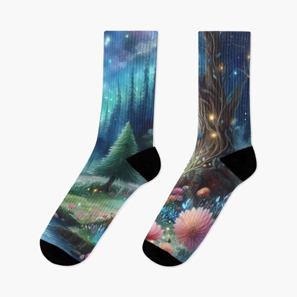 Item preview, Moonlit Enchantment A Serene Forest Fantasy designed and sold by ArtComixHaven.