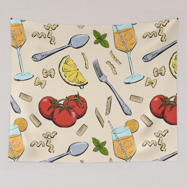 Item preview, Italian Kitchen Print designed and sold by Alexandra Jones.