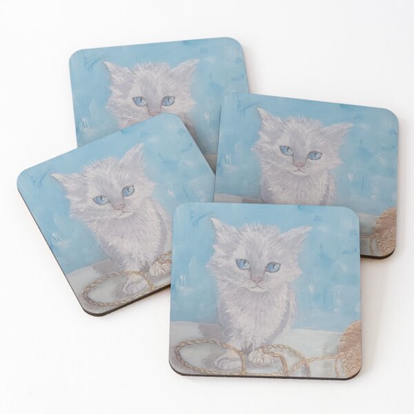 Item preview, kitten designed and sold by clayreparisshop.