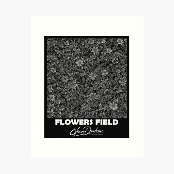 Aperçu de l'œuvre Flowers field 44 créée et vendue par olivier duchossoir.
