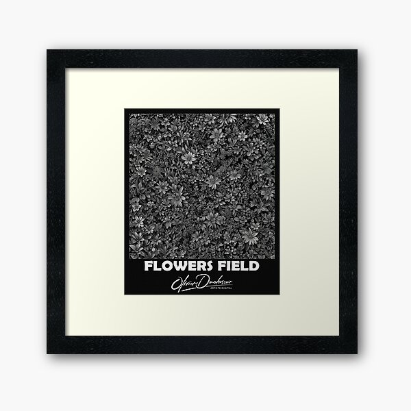 Aperçu de l'œuvre Flowers field 44 créée et vendue par olivier duchossoir.