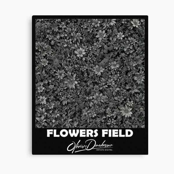 Aperçu de l'œuvre Flowers field 44 créée et vendue par olivier duchossoir.
