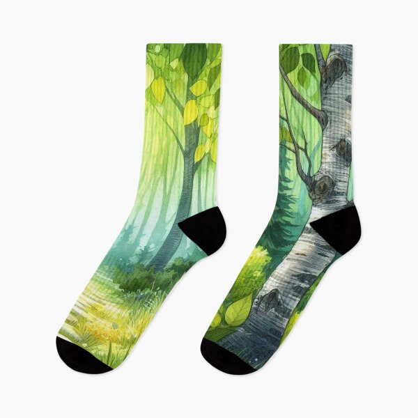 Item preview, Sendero verde encantado Un paseo sereno por el bosque designed and sold by ArtComixHaven.