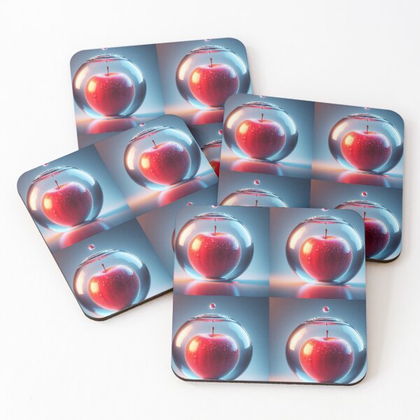 Item preview, Ethereal Apple Sphere - A Captivating Art Piece designed and sold by VivoVita.