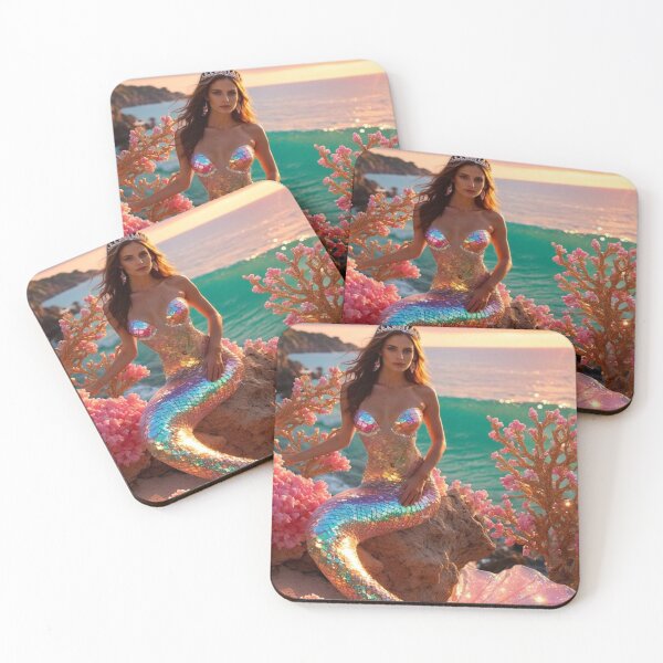 Item preview, Tsunami of Colors - Astonishing Real Mermaid designed and sold by piscesmermaid.