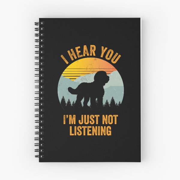 Item preview, I Hear You I'm Just Not Listening Stubborn Sheepadoodle   designed and sold by Guarddogdrive.