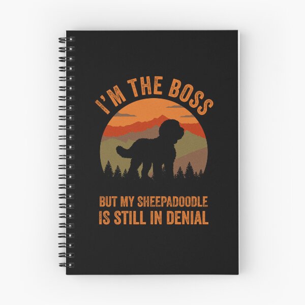 Item preview, I'm The Boss But My Sheepadoodle Is Still In Denial  designed and sold by Guarddogdrive.