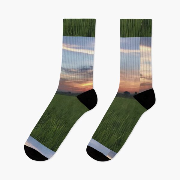 Item preview, Colors of the evening twilight,Nature's melody: Sunset and greenery designed and sold by Wing4e.