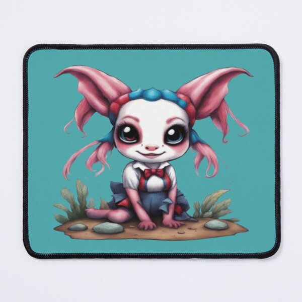 Item preview, Harley The Axolotl, Product Colour: Teal designed and sold by Midnight Veil Designs.