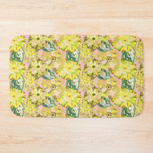 Item preview, Stylized peonies flowers  pattern in Japanese Style designed and sold by NayaChu.