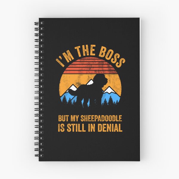Item preview, I'm The Boss But My Sheepadoodle Is Still In Denial  designed and sold by Guarddogdrive.