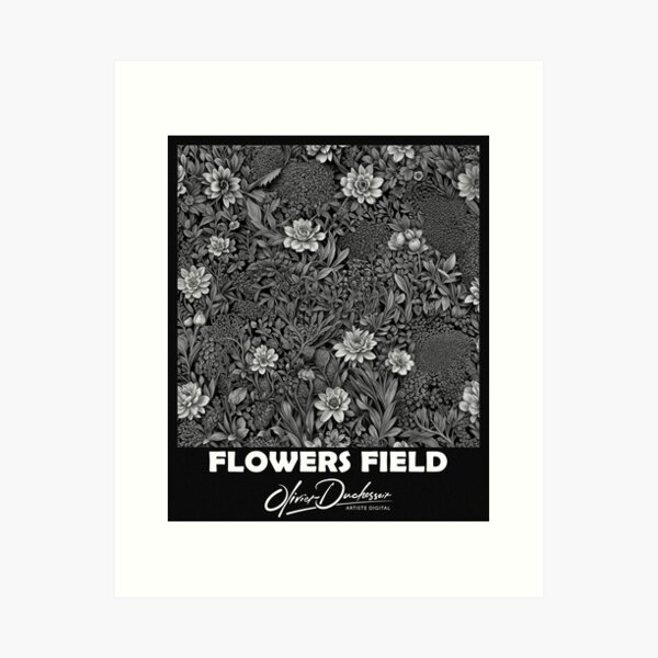 Aperçu de l'œuvre Flowers field 46 créée et vendue par olivier duchossoir.