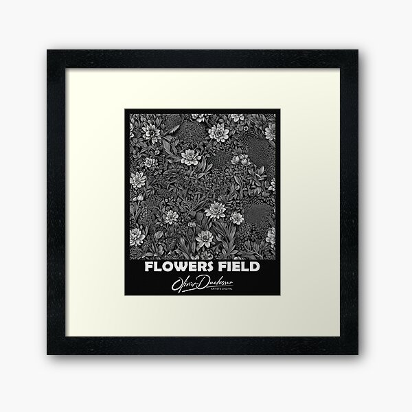 Aperçu de l'œuvre Flowers field 46 créée et vendue par olivier duchossoir.