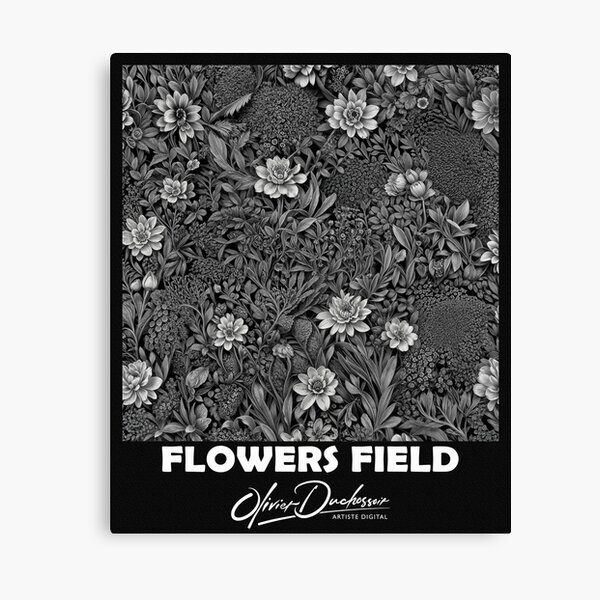 Aperçu de l'œuvre Flowers field 46 créée et vendue par olivier duchossoir.