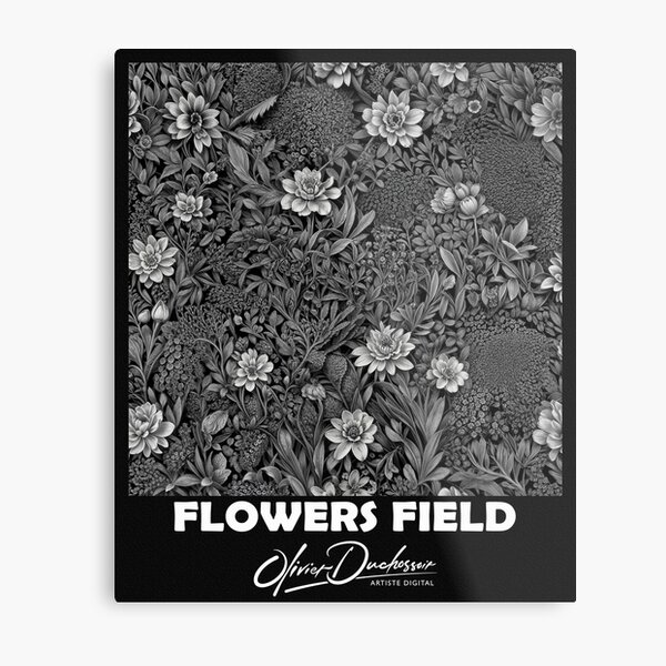 Aperçu de l'œuvre Flowers field 46 créée et vendue par olivier duchossoir.