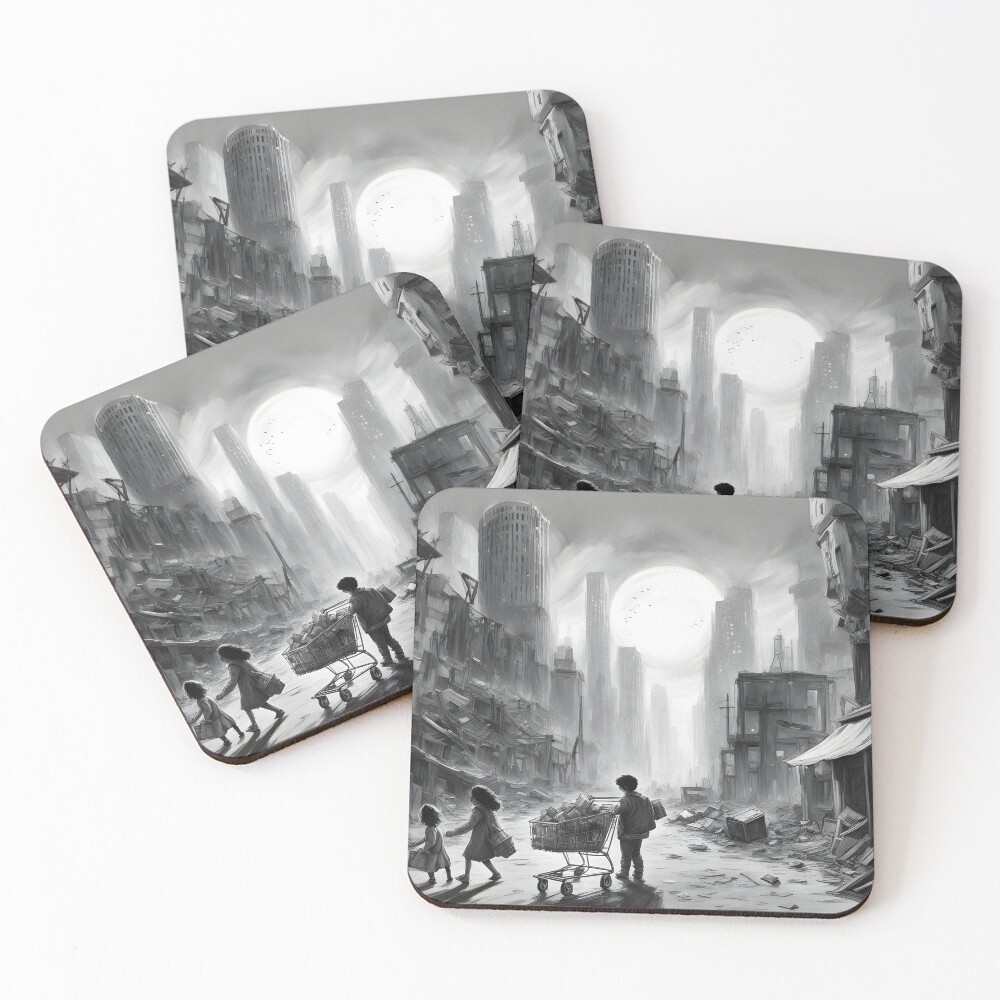 Item preview, Coasters (Set of 4) designed and sold by RaffArte.