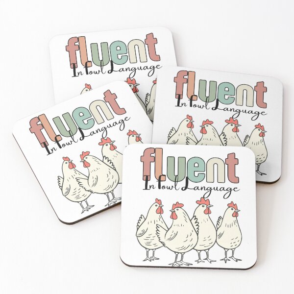 Item preview, Funny Chicken Fluent In Fowl Talk Poultry Lover Farmer designed and sold by MTJ-Mushrooms.