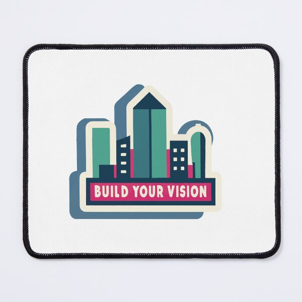 Item preview, Abstract Cityscape - Build Your Vision designed and sold by NiftyWrx.