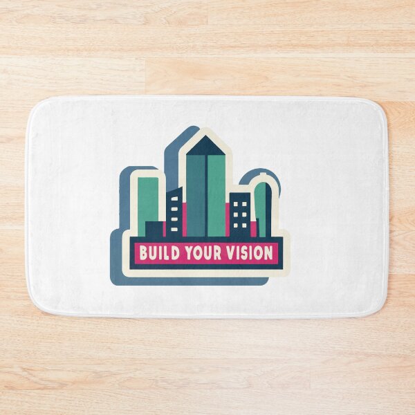 Item preview, Abstract Cityscape - Build Your Vision designed and sold by NiftyWrx.