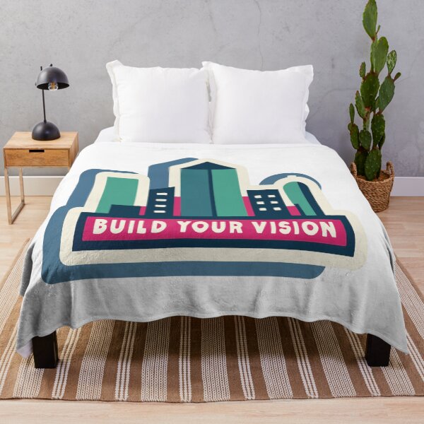 Item preview, Abstract Cityscape - Build Your Vision designed and sold by NiftyWrx.
