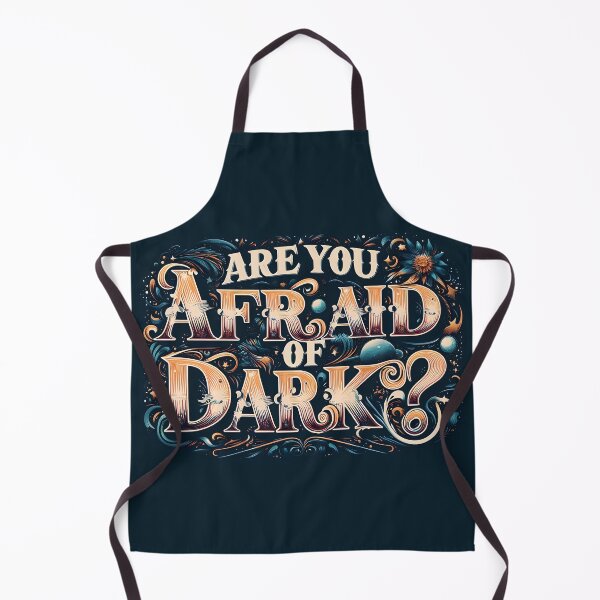 Item preview, Are you afraid of dark, typography designed and sold by maxmaj.