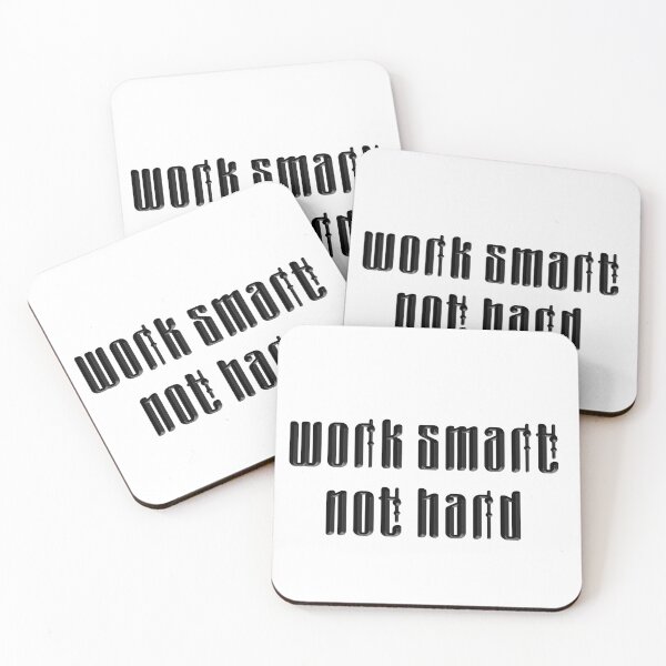 Item preview, Work smart not hard 2 designed and sold by RedWolfDisigne.