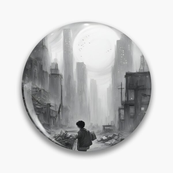 Item preview, Post Apocalyptic City designed and sold by RaffArte.