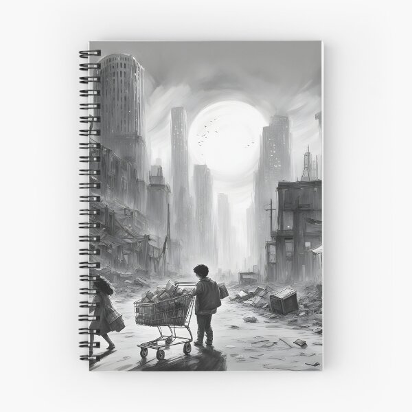 Item preview, Post Apocalyptic City designed and sold by RaffArte.