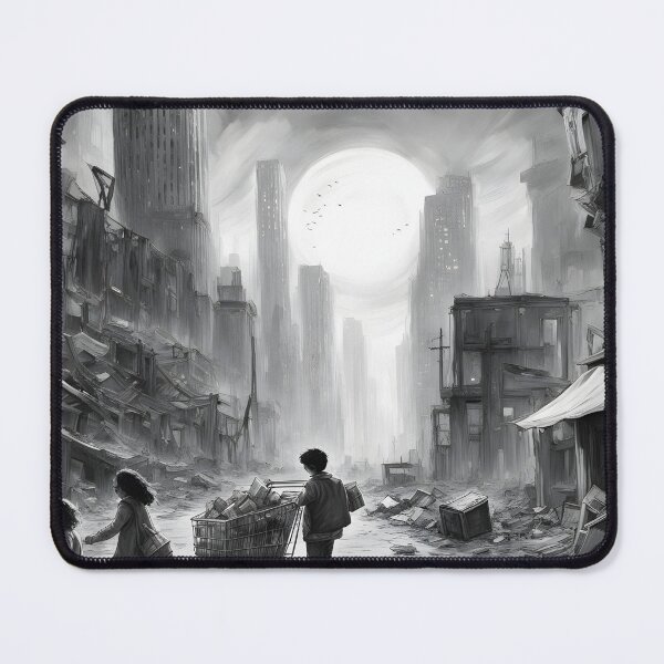 Item preview, Post Apocalyptic City designed and sold by RaffArte.