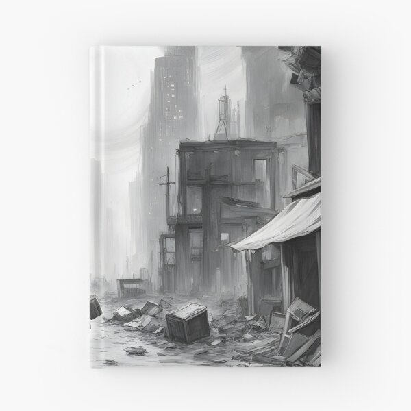 Item preview, Post Apocalyptic City designed and sold by RaffArte.