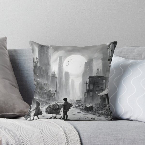 Item preview, Post Apocalyptic City designed and sold by RaffArte.