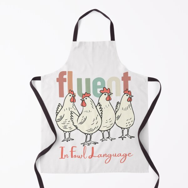 Item preview, Funny Chicken Fluent In Fowl Language Poultry Lover Farmer designed and sold by MTJ-Mushrooms.