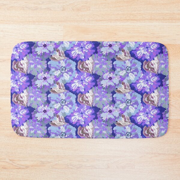 Item preview, Stylized peonies flowers  pattern in Japanese Style designed and sold by NayaChu.