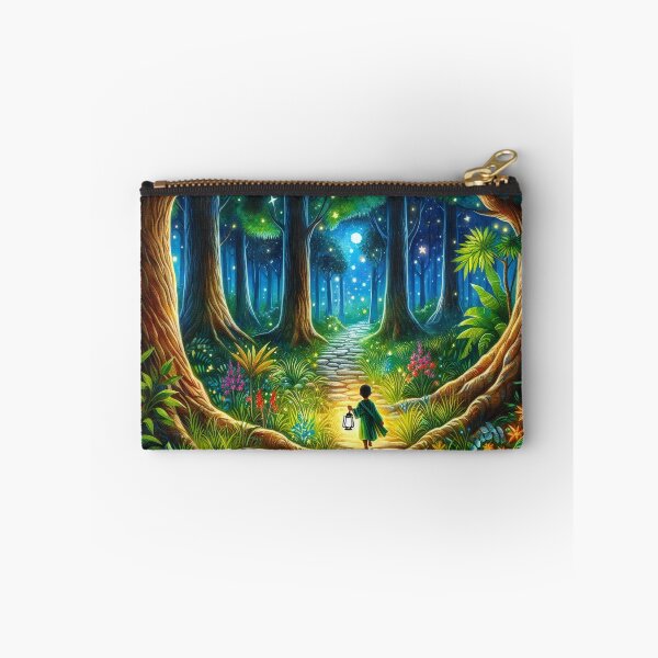 Item preview, Magical Night Walk A Young Explorer’s Forest Adventure designed and sold by ArtComixHaven.