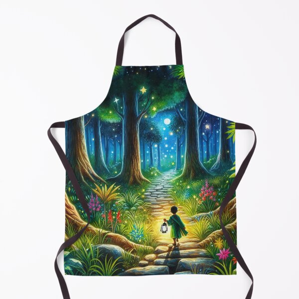 Item preview, Magical Night Walk A Young Explorer’s Forest Adventure designed and sold by ArtComixHaven.