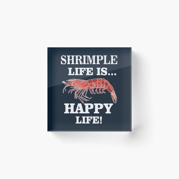 Item preview, Shrimp Fish Shrimp designed and sold by Nisha Prabhu.