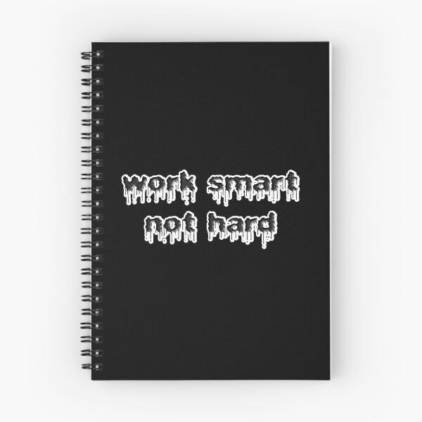 Item preview, Work smart not hard 8 designed and sold by RedWolfDisigne.
