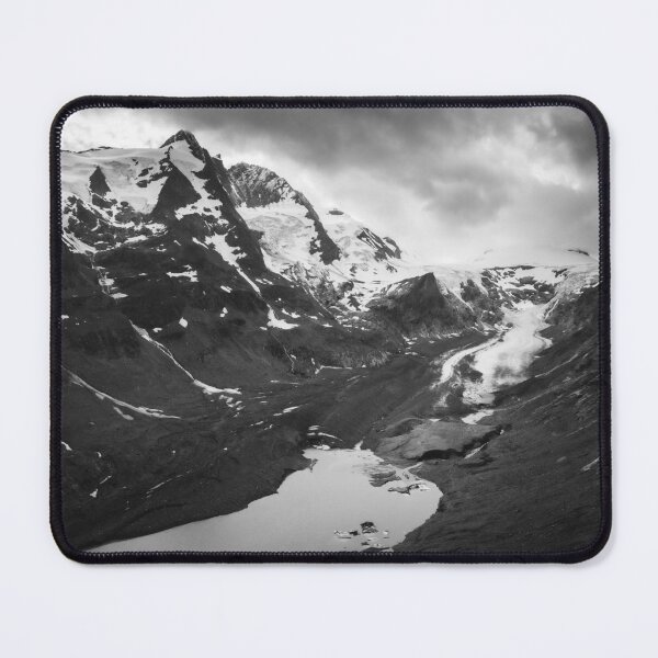 Item preview, Art photo of mountain motif Großglockner and Pasterze in the Hohe Tauern National Park in Austria designed and sold by Marvin Diehl.